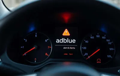 Voyant AdBlue allumé voiture diesel – tableau de bord