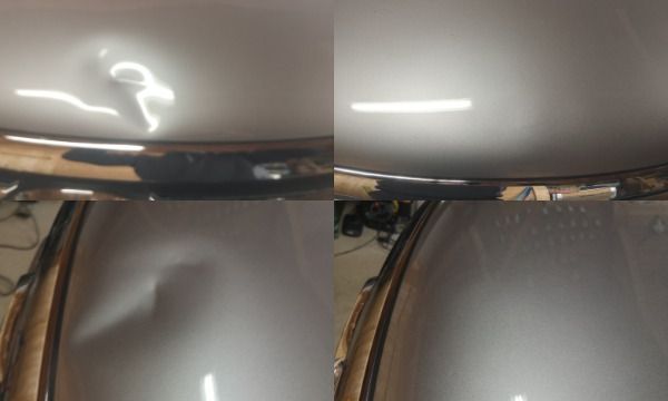 Voir l'image Débosselage sans peinture d'un capot de Hilux — Green Débosselage — photo 1
