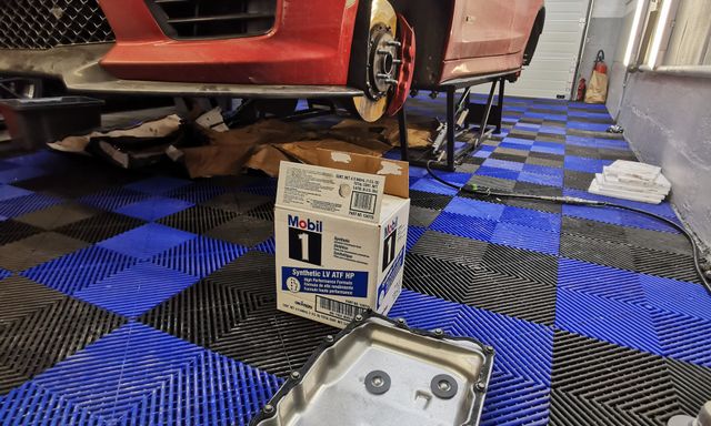 Vidange boîte automatique cadillac — Brax Tune Detailing — photo 1