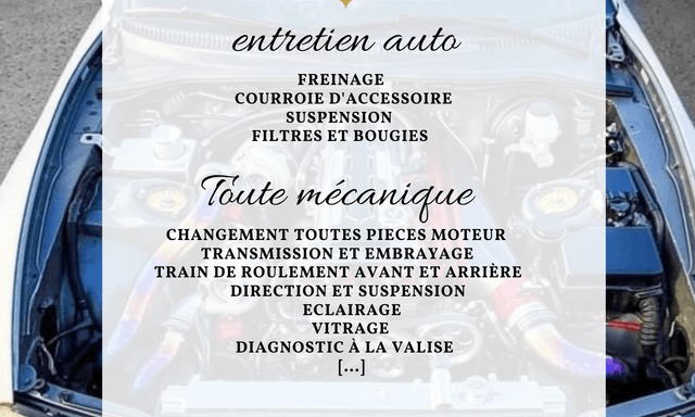 Voir l'image Prestation en mécanique — Detailing & Co — photo 1